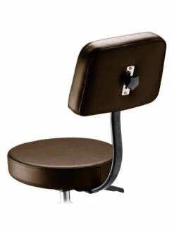 Dossier De Tabouret Confort Chocolat