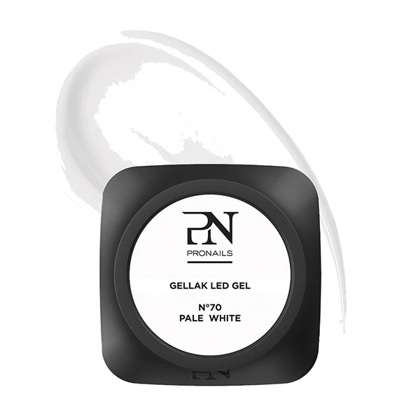 Gellak N°70 Pale White 10ml 1 Gellak N°70 Pale White 10ml