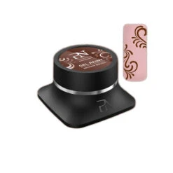 Gel Paint Brown Brush 5ml