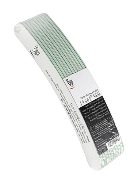 Limes Banane 2 Faces 100/180 Blanche Peggy Sage X 10 1 Limes Banane 2 Faces 100/180 Blanche Peggy Sage X 10