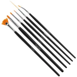 Set De 6 Pinceaux Nail Art Peggy Sage