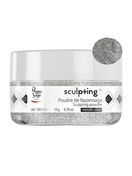 Poudre De Façonnage Sculpting+ Metallic Silver Peggy Sage 10g 1 Poudre De Façonnage Sculpting+ Metallic Silver Peggy Sage 10g