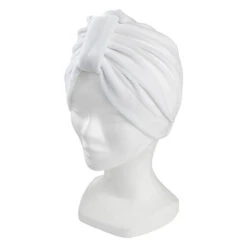 Bonnet Turban Blanc Peggy Sage