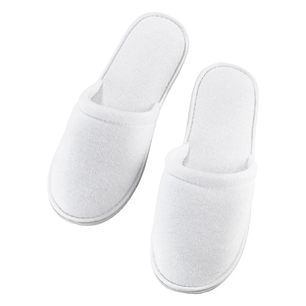 Paire De Pantoufles Blanches Fermées Peggy Sage 1 Paire De Pantoufles Blanches Fermées Peggy Sage