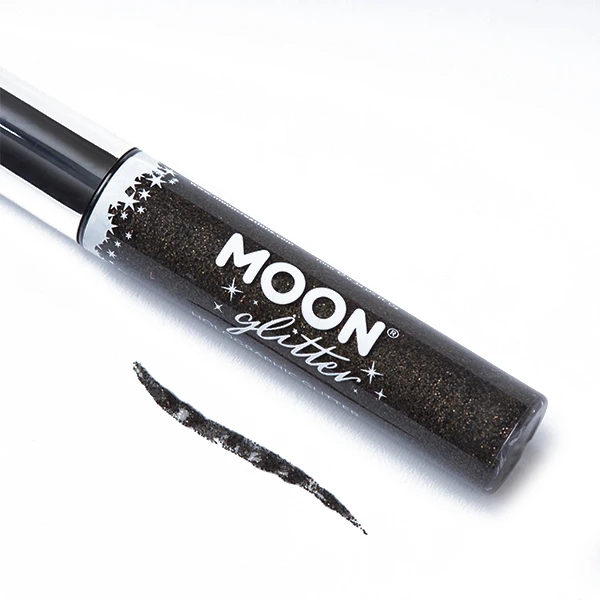 Eye Liner Pailleté Holographique Noir Moon Creations 10ml 1 Eye Liner Pailleté Holographique Noir Moon Creations 10ml