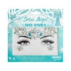 Strass Visage Autocollants Snow Angel Moon Glitter