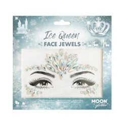 Strass Visage Autocollants Ice Queen Moon Creations
