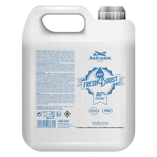 Lotion Désinfectante Fresh Boost Hairgum 2000ml 1 Lotion Désinfectante Fresh Boost Hairgum 2000ml