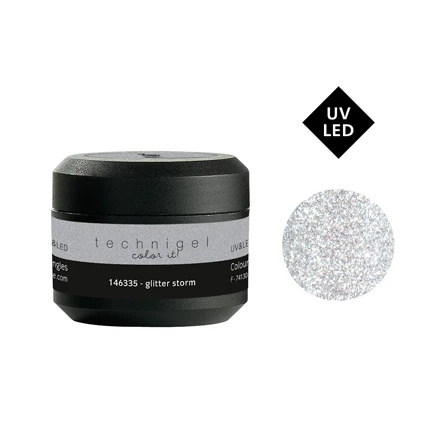 Gel De Couleur Pour Ongles Uv&LED Glitter Storm Peggy Sage 5g 1 Gel De Couleur Pour Ongles Uv&LED Glitter Storm Peggy Sage 5g