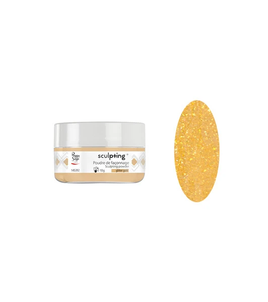 Poudre De Façonnage Sculpting+ Glitter Gold Peggy Sage 10g 1 Poudre De Façonnage Sculpting+ Glitter Gold Peggy Sage 10g