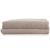 Lot De 2 Draps De Bain Taupe 100x200