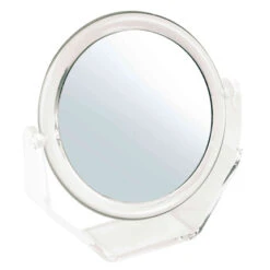 Miroir Sur Socle Plexi Ø15cm Grossissant X5