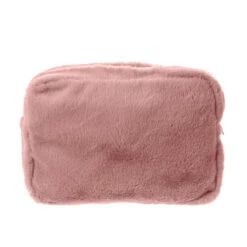 Trousse Vanity En Fourrure Stella Green