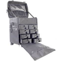 Mallette Trolley 2 En 1 Make-Up Artist Grise