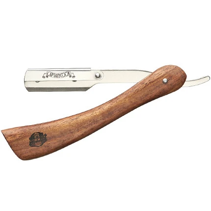 Rasoir Barber Captain Cook Manche Bois 1 Rasoir Barber Captain Cook Manche Bois