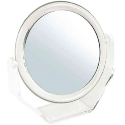 Miroir Sur Socle Plexi Ø21cm Grossissant X5